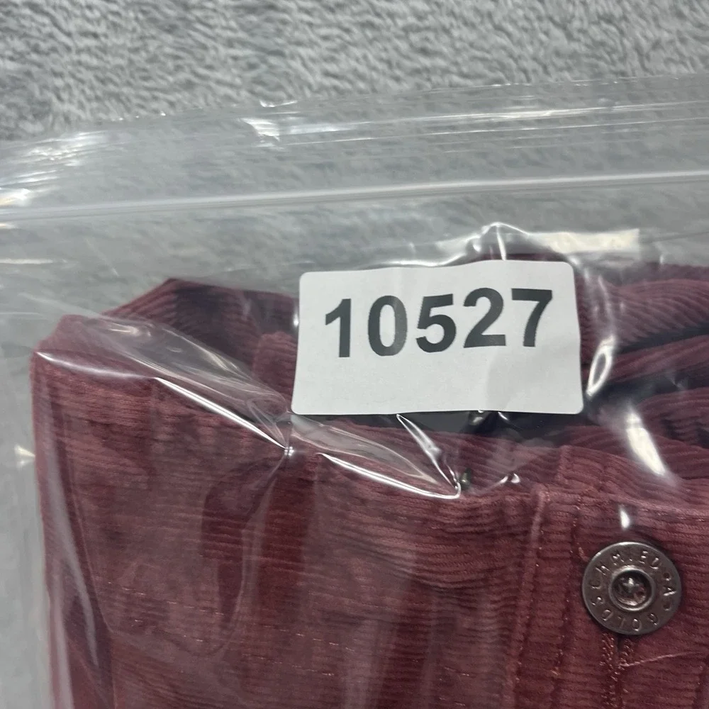 AG Adriano Goldschmied Men's Size 36x28* Tellis Modern Slim Red Corduroy Pants